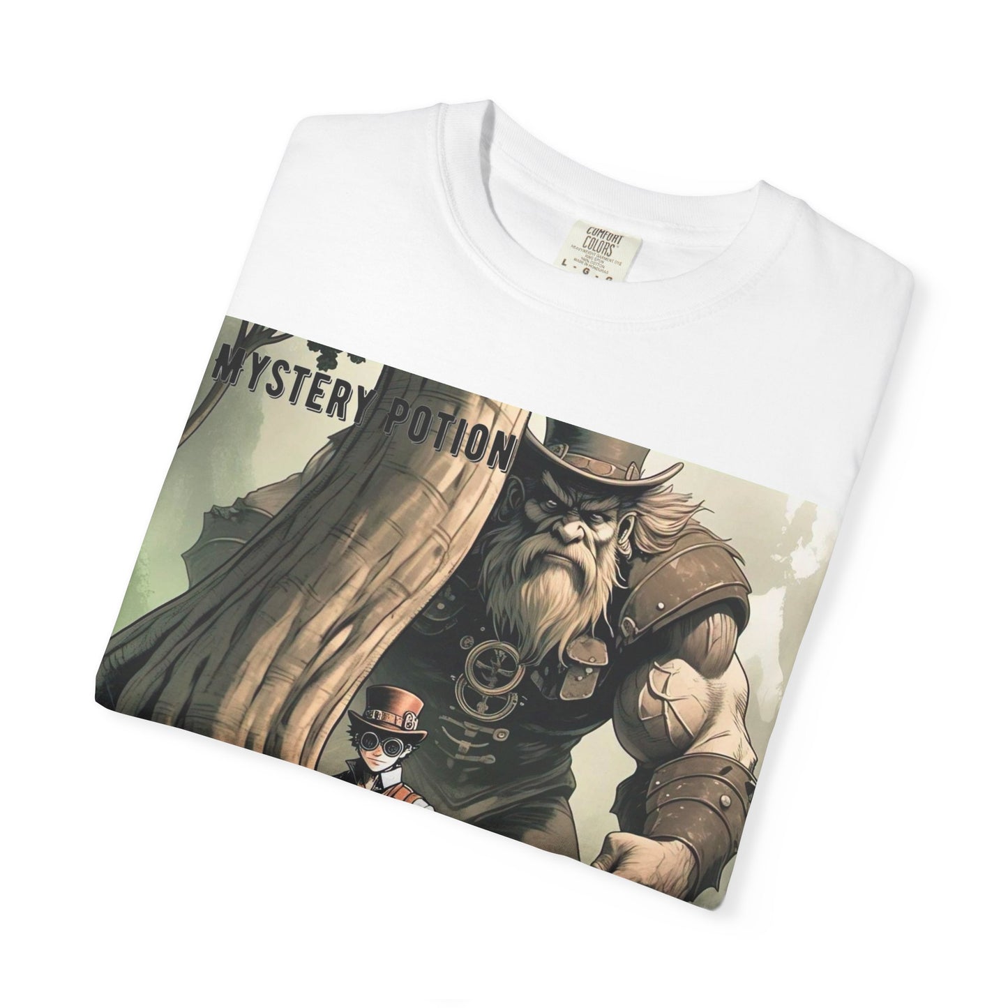 Mystery Potion Adventure T-Shirt, Fantasy Shirt, Unisex Graphic Tee, Gamer Gift, Nature Lover Gift, Cool T-Shirt for Events