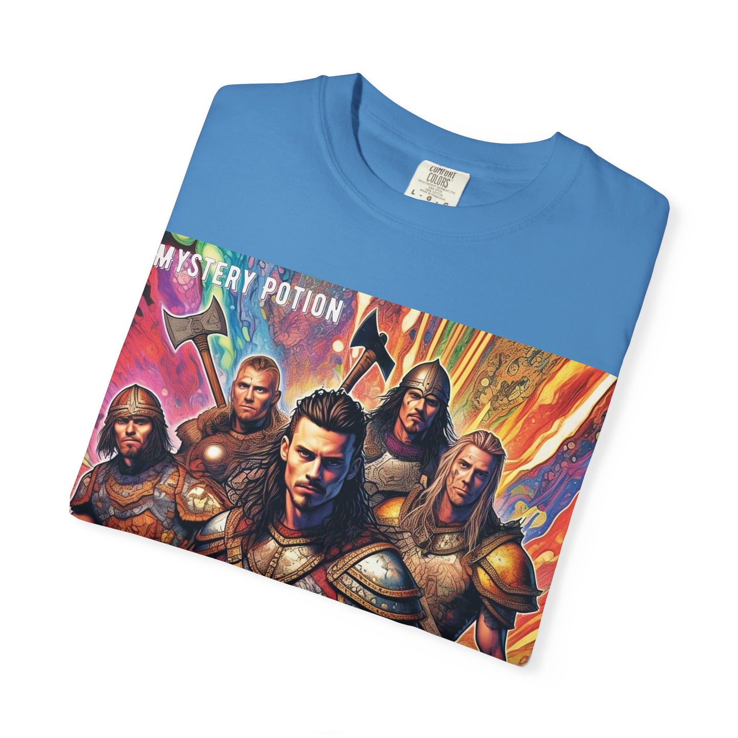 Viking-Themed Unisex T-Shirt, Adventure T-Shirt, Gaming Shirt, Mythology Tee, Fantasy Gift, Mystery Potion Shirt