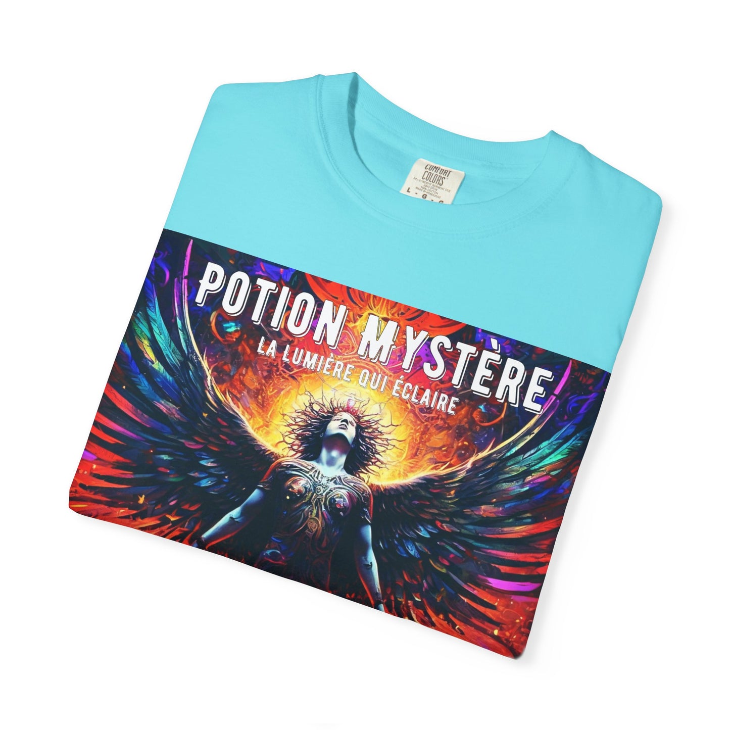 Mystical Graphic Tee - Potion Mystere Unisex T-Shirt, Boho Fashion, Festival Wear, Witchy Style, Gift for Occult Lovers