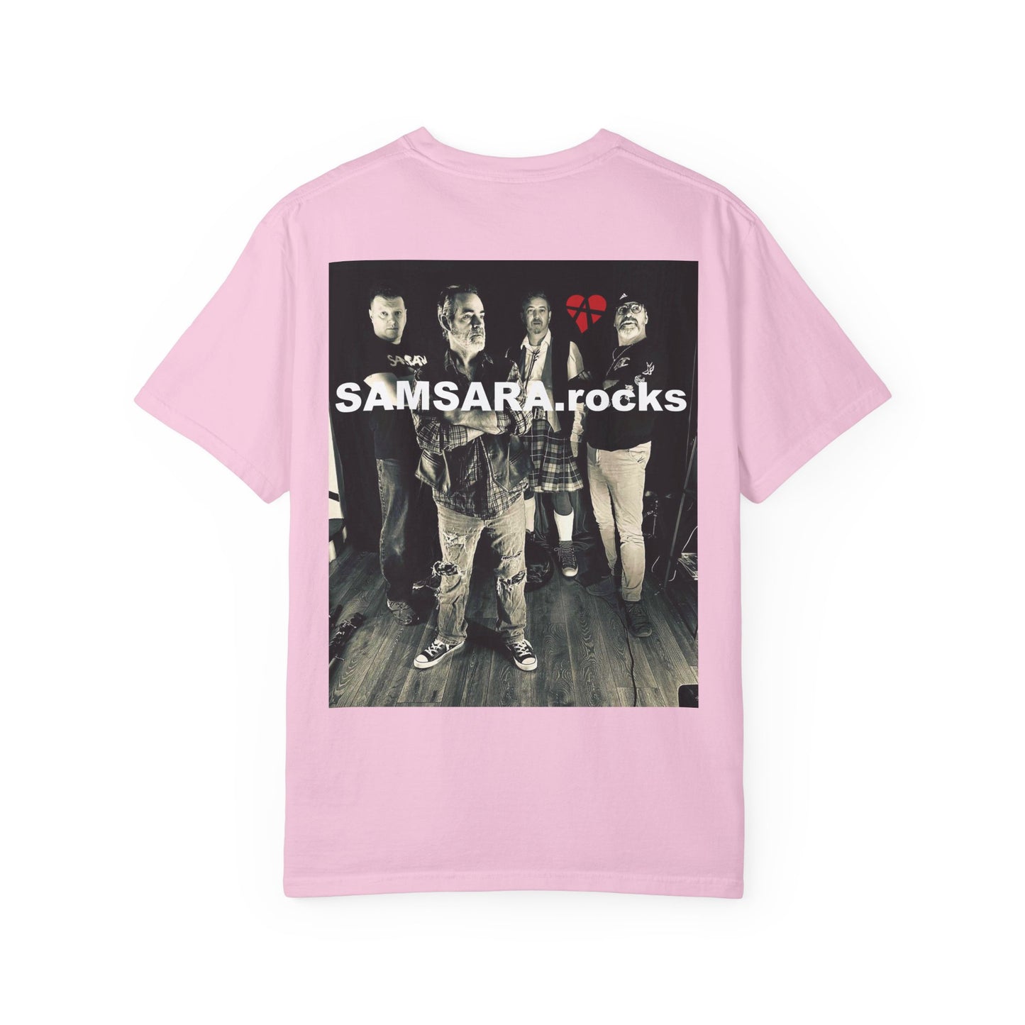 Samsara Rocks Unisex Music Graphic T-Shirt, Cool Band Tee, Vintage Concert Style, Perfect Gift for Music Lovers, Rock Festival Wear