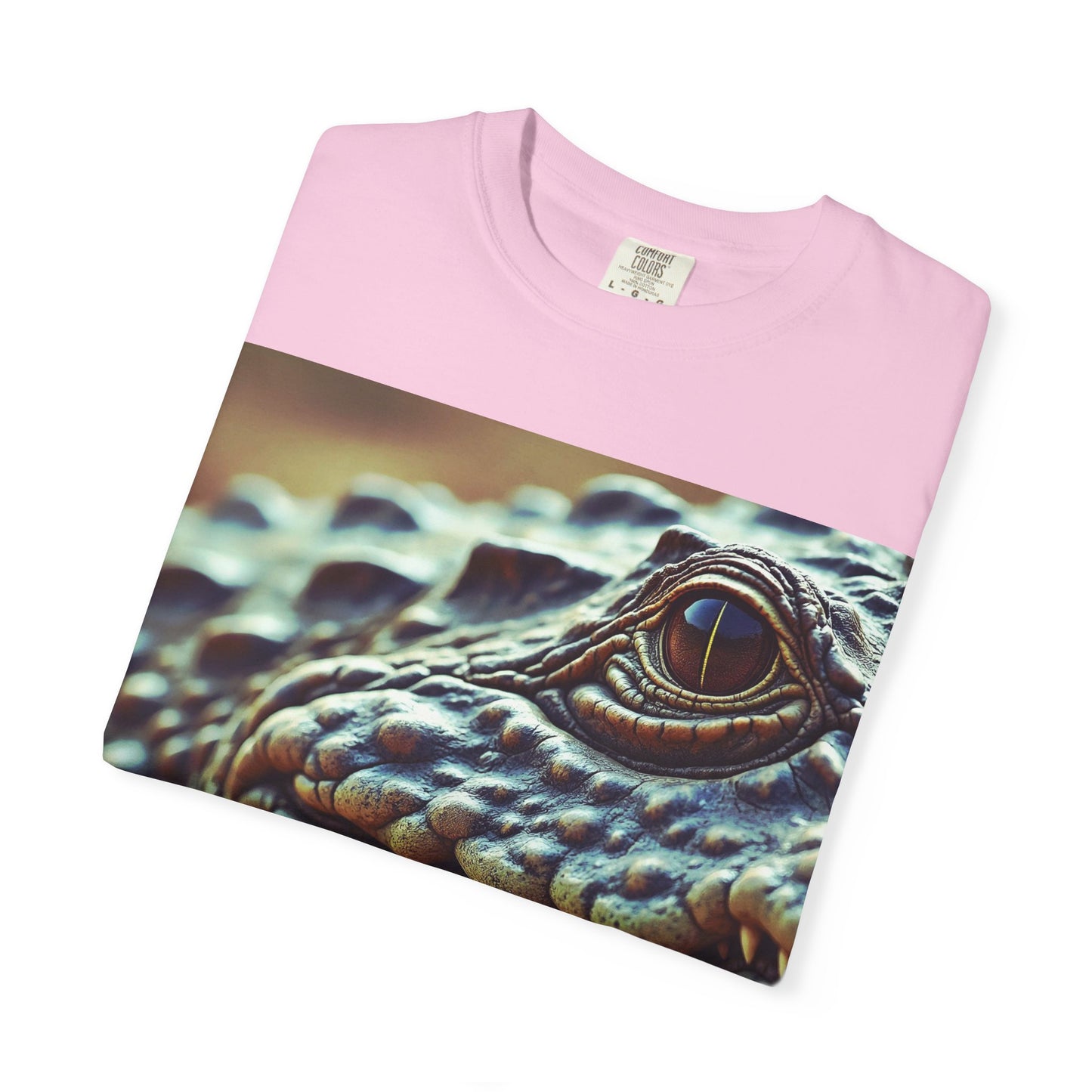 Aligator Unisex Garment-Dyed T-Shirt with Lizard Design, Cool Animal Tee for Nature Lovers, Gift for Her, Him, Birthday, Outdoor Enthusiasts