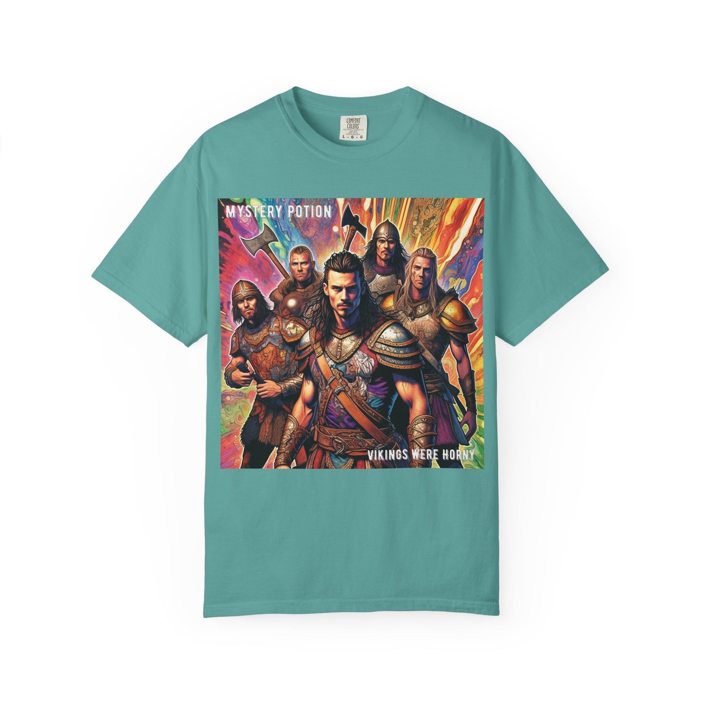 Viking-Themed Unisex T-Shirt, Adventure T-Shirt, Gaming Shirt, Mythology Tee, Fantasy Gift, Mystery Potion Shirt