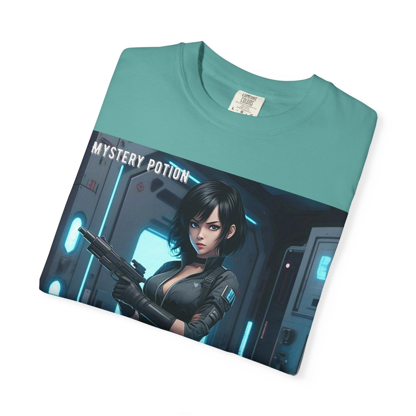Mystery Potion Graphic Tee, Gamer T-Shirt, Unisex Clothing, Casual Wear, Birthday Gift, Top Secret Access Shirt