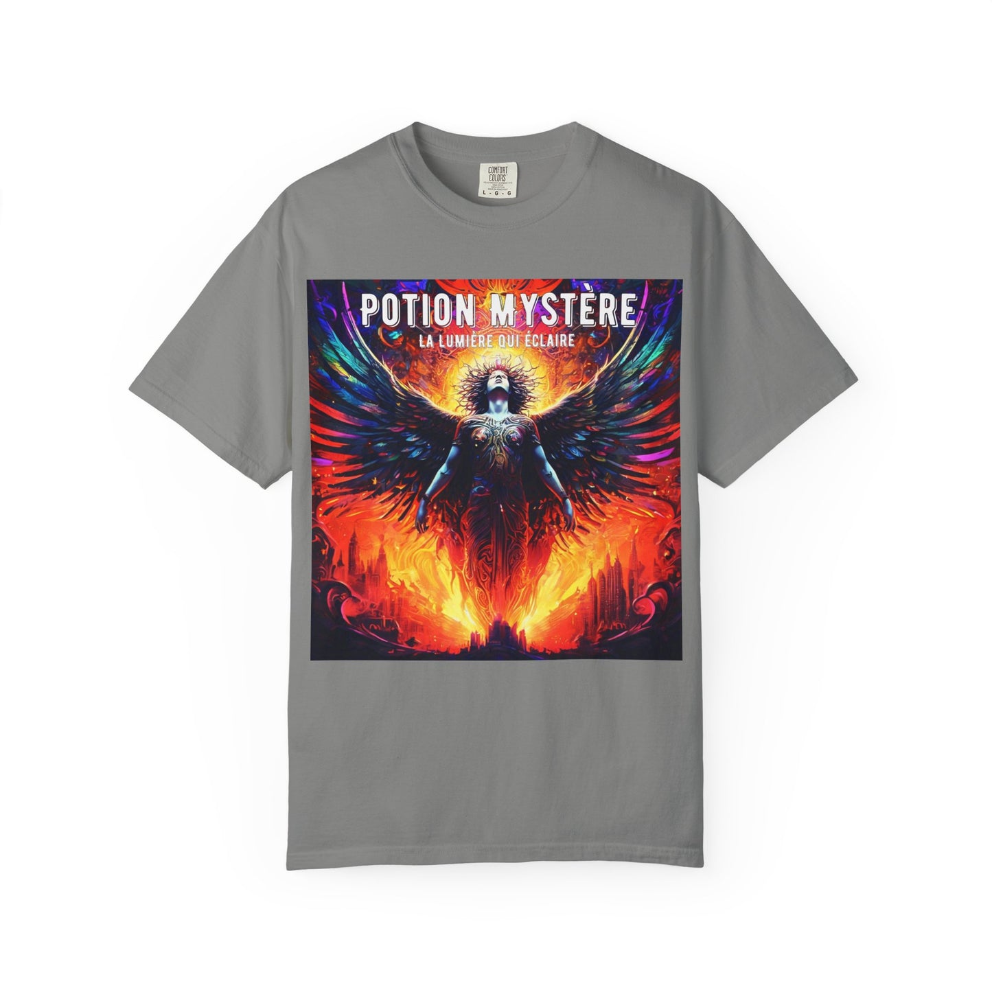 Mystical Graphic Tee - Potion Mystere Unisex T-Shirt, Boho Fashion, Festival Wear, Witchy Style, Gift for Occult Lovers