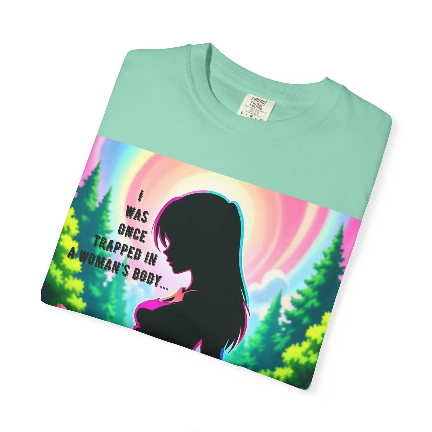 Maternity T-Shirt: I Was Once Trapped in Mom's Body, Pregnancy Gift, Baby Shower Shirt, Unisex Tee for Moms, Expecting Mothers