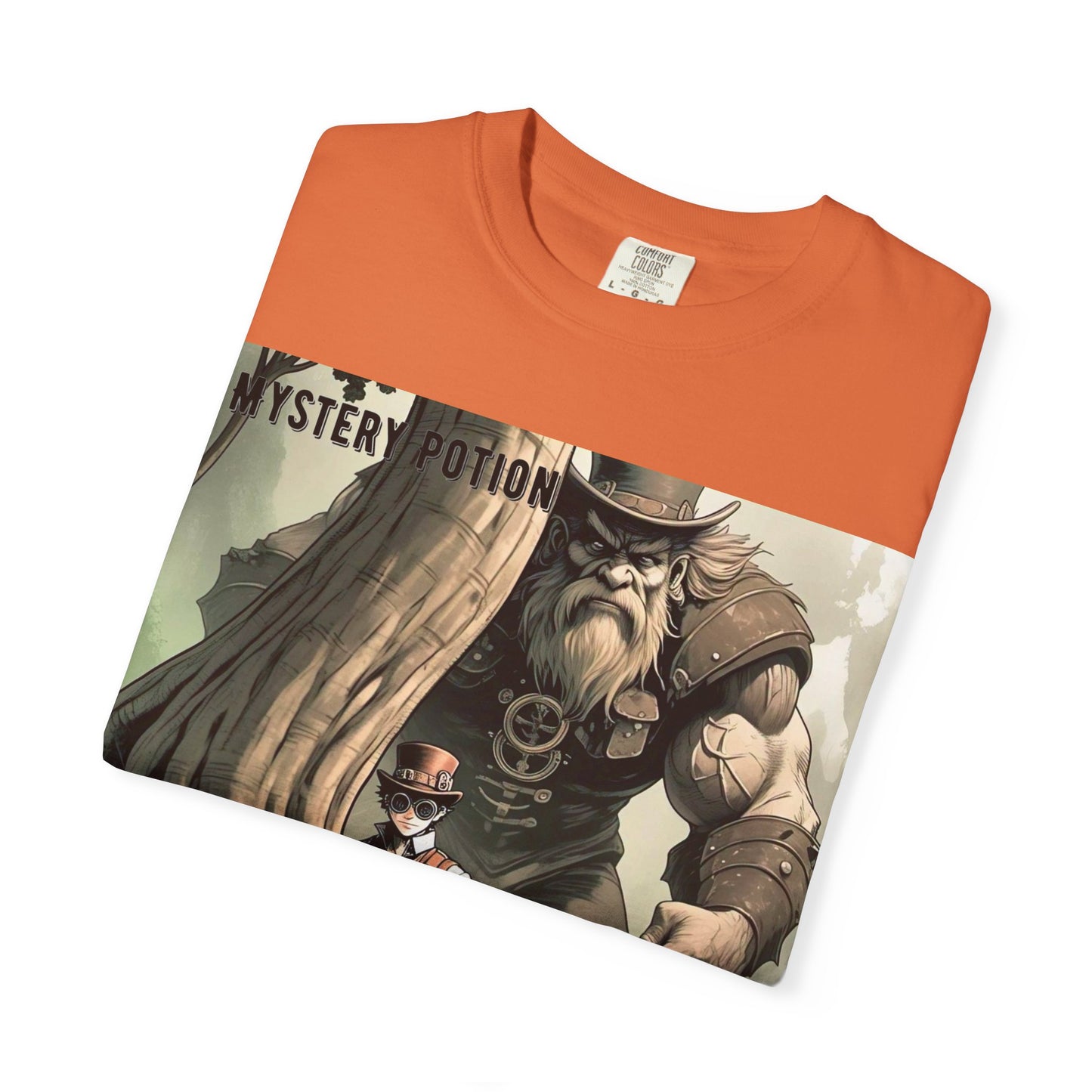 Mystery Potion Adventure T-Shirt, Fantasy Shirt, Unisex Graphic Tee, Gamer Gift, Nature Lover Gift, Cool T-Shirt for Events