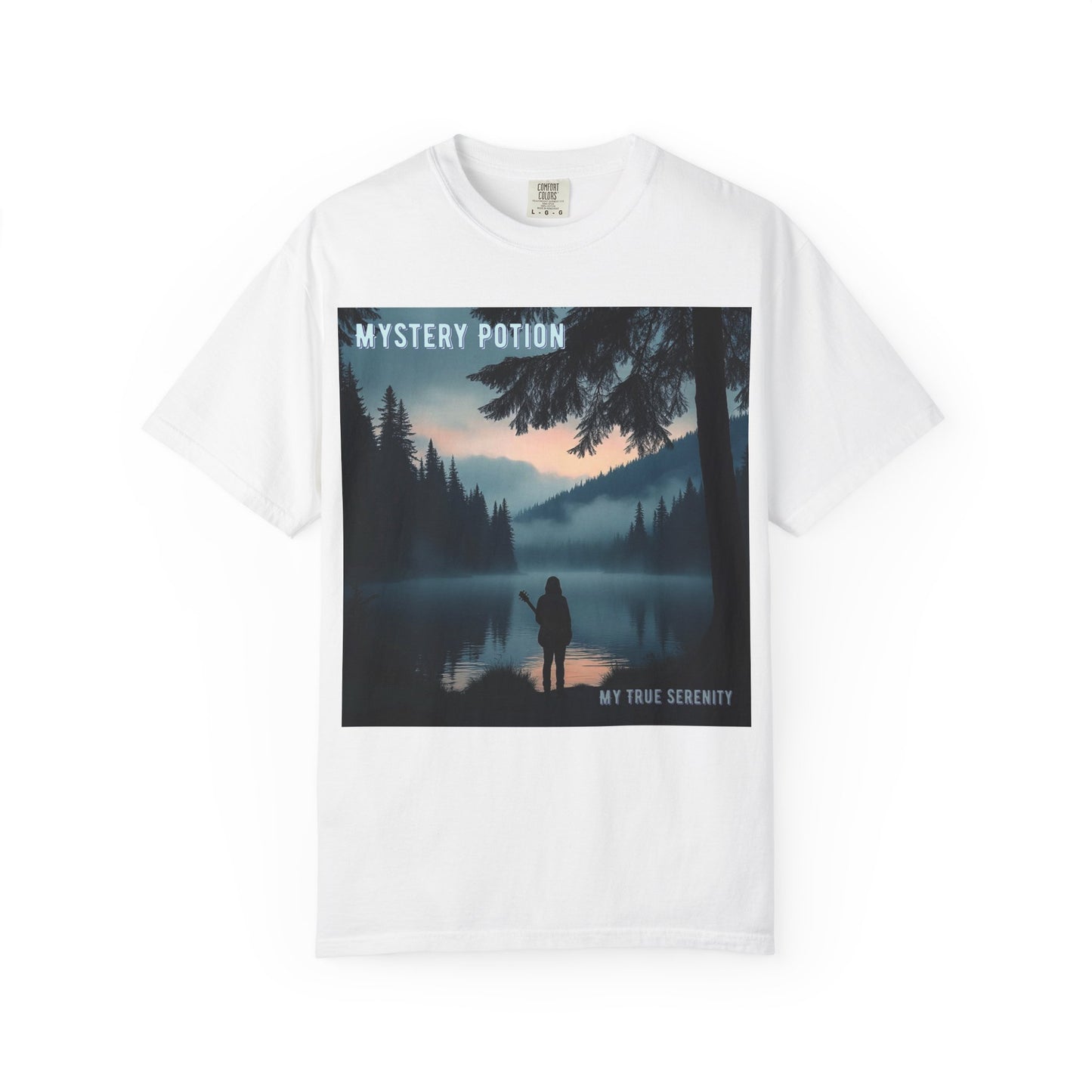 'My True Serenity' by Mystery Potion Unisex T-Shirt | Nature Lover Gift, Outdoor Adventure Tee, Casual Everyday Wear, Unique Graphic Shirt, Cozy and Stylish