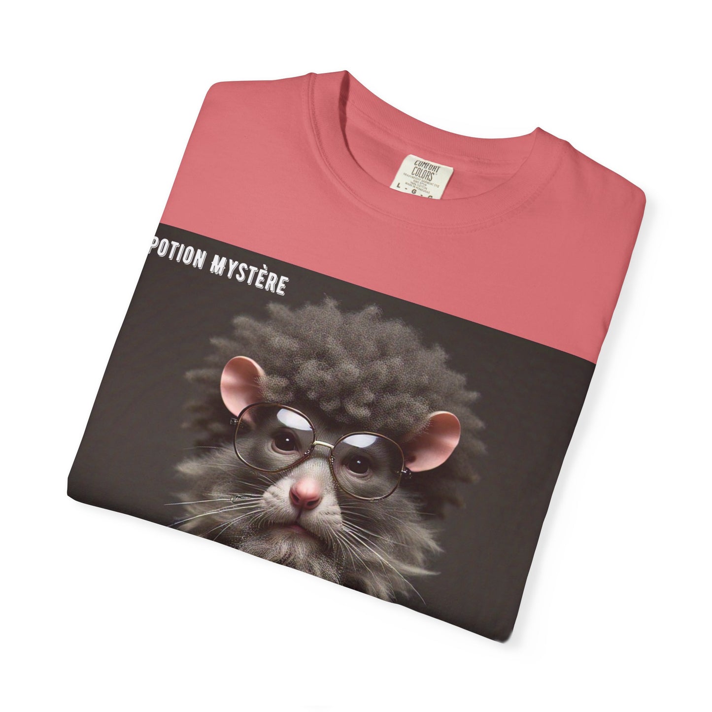 Doc Mailloux by Potion Mystère, Rat Graphic T-Shirt, Unisex Funny Tee, Gift for Animal Lovers, Unique Vintage Style Clothing, Statement Tee for Parties