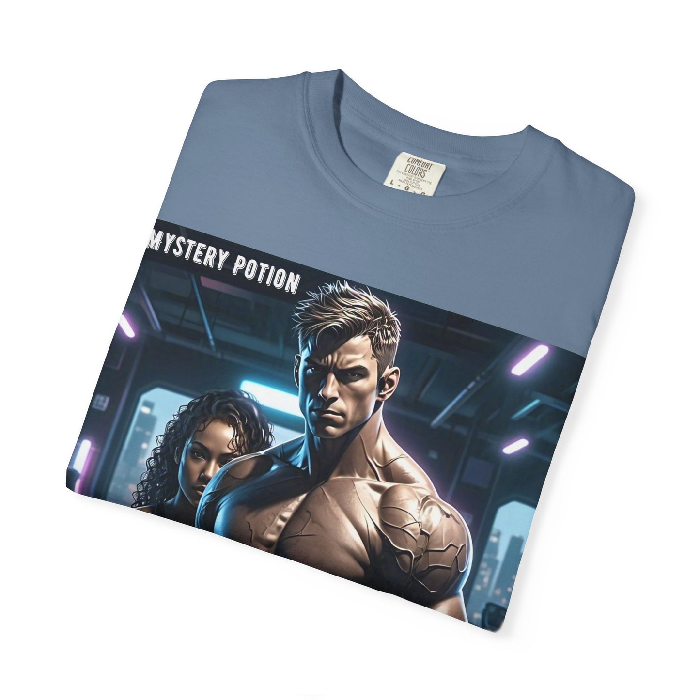 Mystery Potion Graphic T-Shirt - Unisex Casual Wear, Fitness Gift, Trendy Tee, Gamer Apparel, Everyday Style