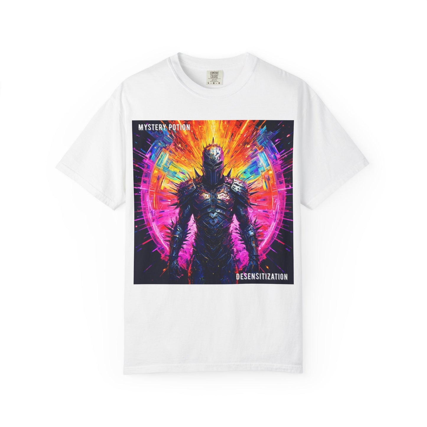 Desensitization by Mystery Potion T-Shirt, Psychedelic Graphic Tee, Unisex Streetwear, Gift for Gamers, Festival Outfit, Casual Style