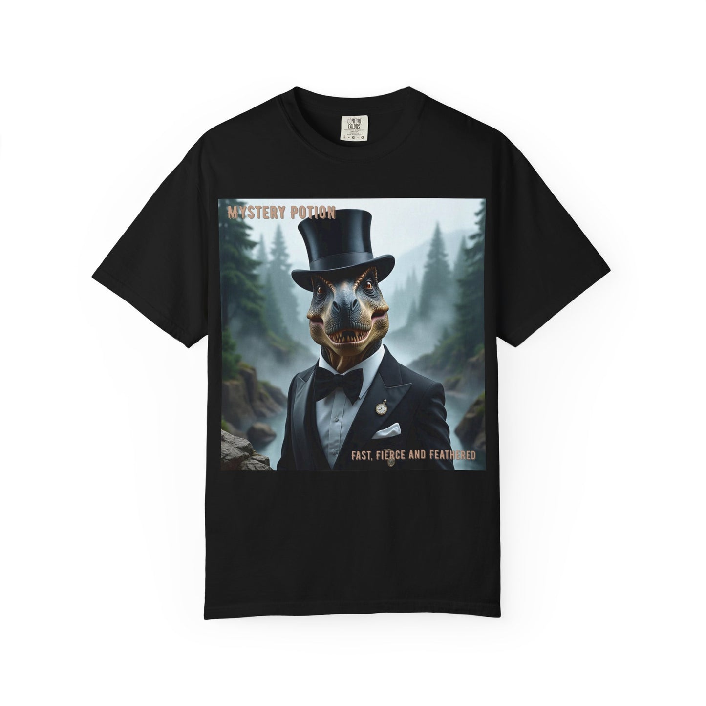 Mystery Potion T-shirt, Quirky Animal Graphic Tee, Fun Gift for Nature Lovers, Unique Fashion Statement, Casual Wear, Unisex Graphic Tee