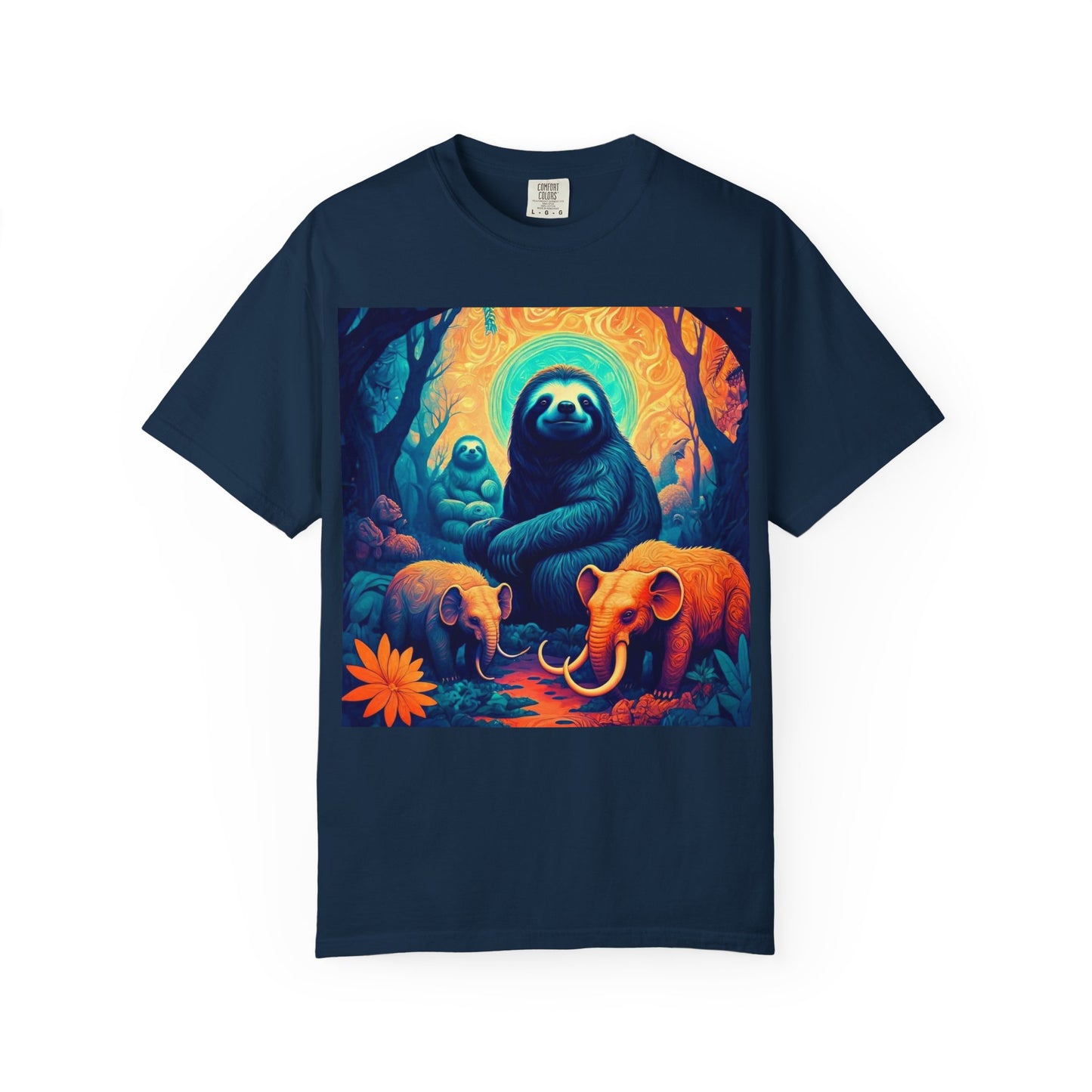 Vibrant Wildlife T-Shirt - Unisex Garment-Dyed Tee, Nature Lover Gift, Animal Art Shirt, Eco-Friendly Fashion, Summer Essentials