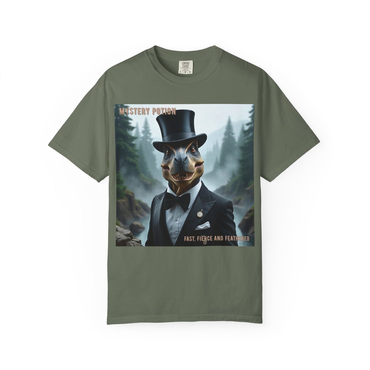 Mystery Potion T-shirt, Quirky Animal Graphic Tee, Fun Gift for Nature Lovers, Unique Fashion Statement, Casual Wear, Unisex Graphic Tee