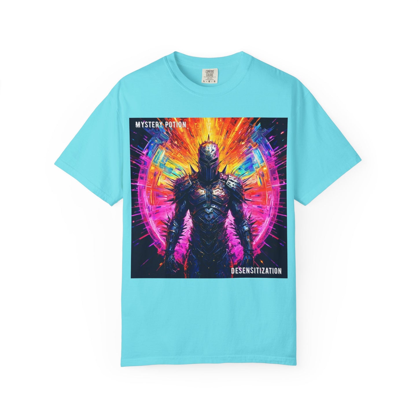 Desensitization by Mystery Potion T-Shirt, Psychedelic Graphic Tee, Unisex Streetwear, Gift for Gamers, Festival Outfit, Casual Style