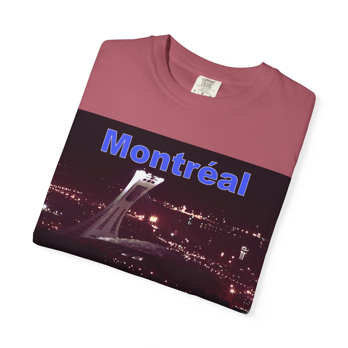Montreal Night Skyline Unisex T-Shirt, City Love Tee, Travel Shirt, Gift for Her, Vintage Graphic Top
