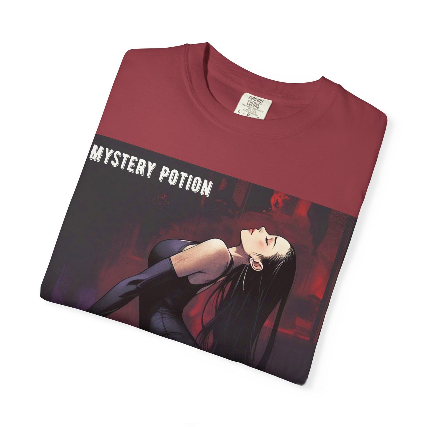 Mystical Mystery Potion Unisex T-Shirt, Yoga Graphic Tee, Unique Gift, Halloween Apparel, Vintage Style, Casual Wear