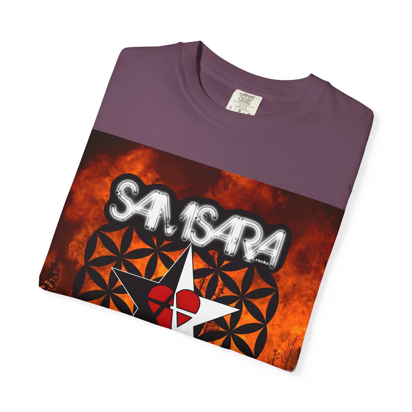 'Permanent Damage' by Samsara, Bold Graphic T-Shirt, Music Festival Gear, Unisex Casual Tee, Unique Gift for Friends, Statement Apparel, Concert Outfit