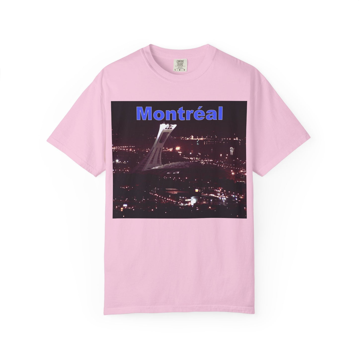 Montreal Night Skyline Unisex T-Shirt, City Love Tee, Travel Shirt, Gift for Her, Vintage Graphic Top
