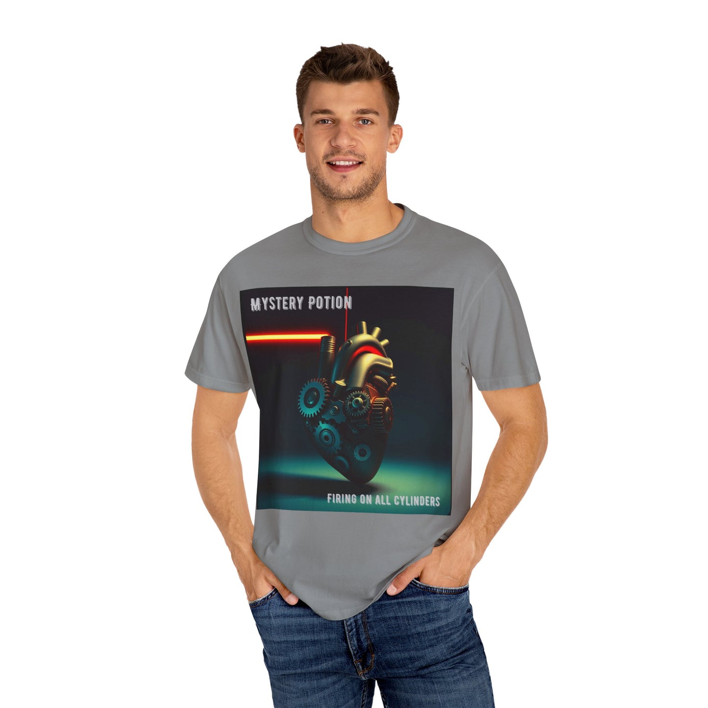 Mystery Potion Graphic T-shirt | Unisex Tee for Music Lovers, Gift for Friends, Casual Wear, Birthday Present, Unique Design