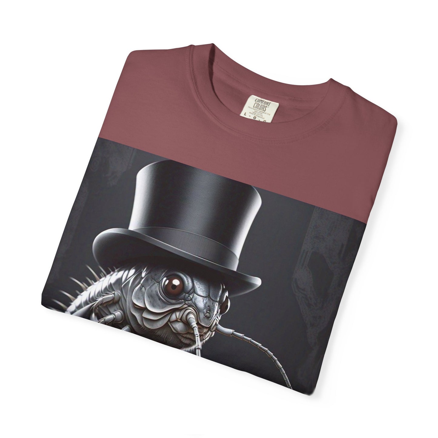Whimsical Silver Fish Gentleman T-shirt | Fun Gift for Aquatic Lovers, Unique Humor Shirt, Casual Wear, Creative Outfit