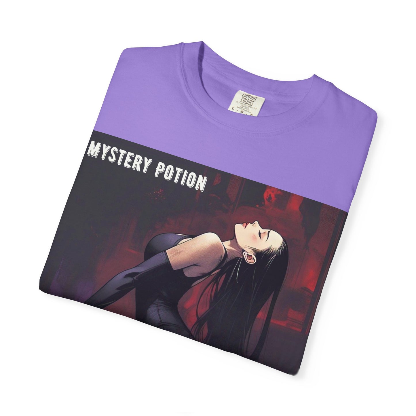 Mystical Mystery Potion Unisex T-Shirt, Yoga Graphic Tee, Unique Gift, Halloween Apparel, Vintage Style, Casual Wear