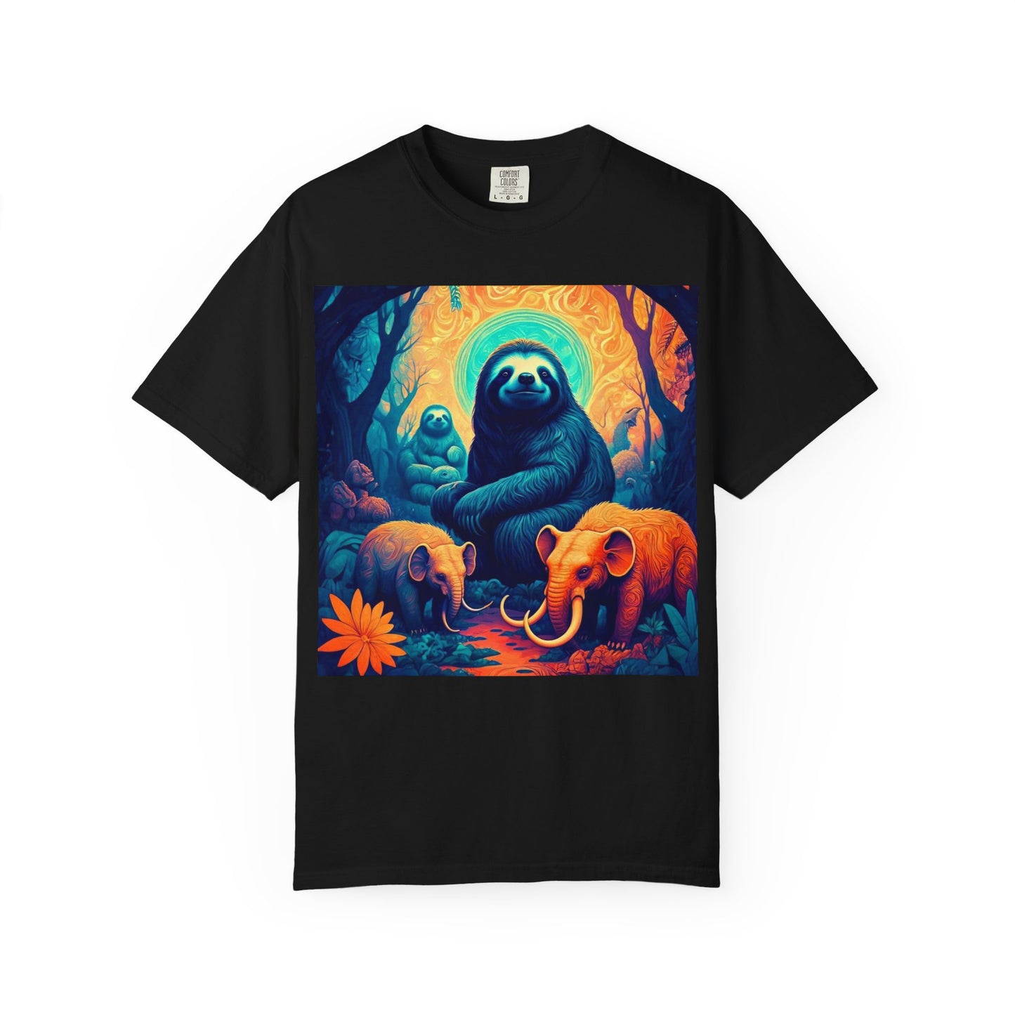 Vibrant Wildlife T-Shirt - Unisex Garment-Dyed Tee, Nature Lover Gift, Animal Art Shirt, Eco-Friendly Fashion, Summer Essentials