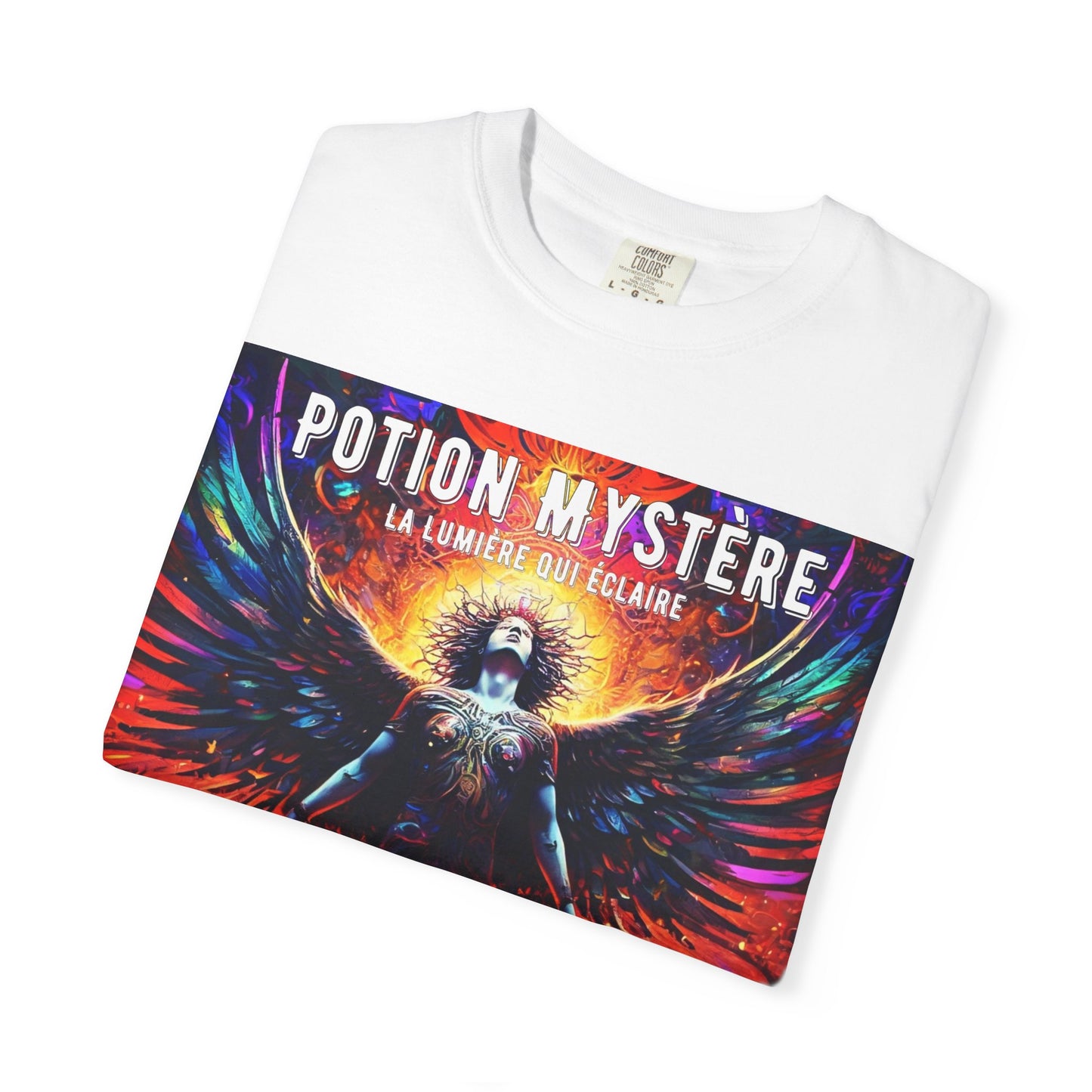 Mystical Graphic Tee - Potion Mystere Unisex T-Shirt, Boho Fashion, Festival Wear, Witchy Style, Gift for Occult Lovers
