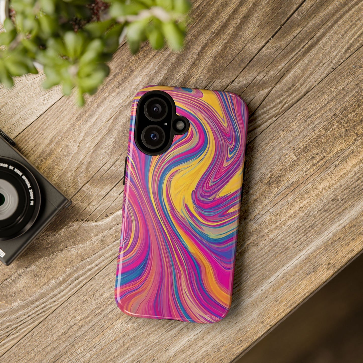 Colorful Phone Case | Tough Cases | Trendy, Abstract Art, Vibrant Protection, Gift for Her, Accessories