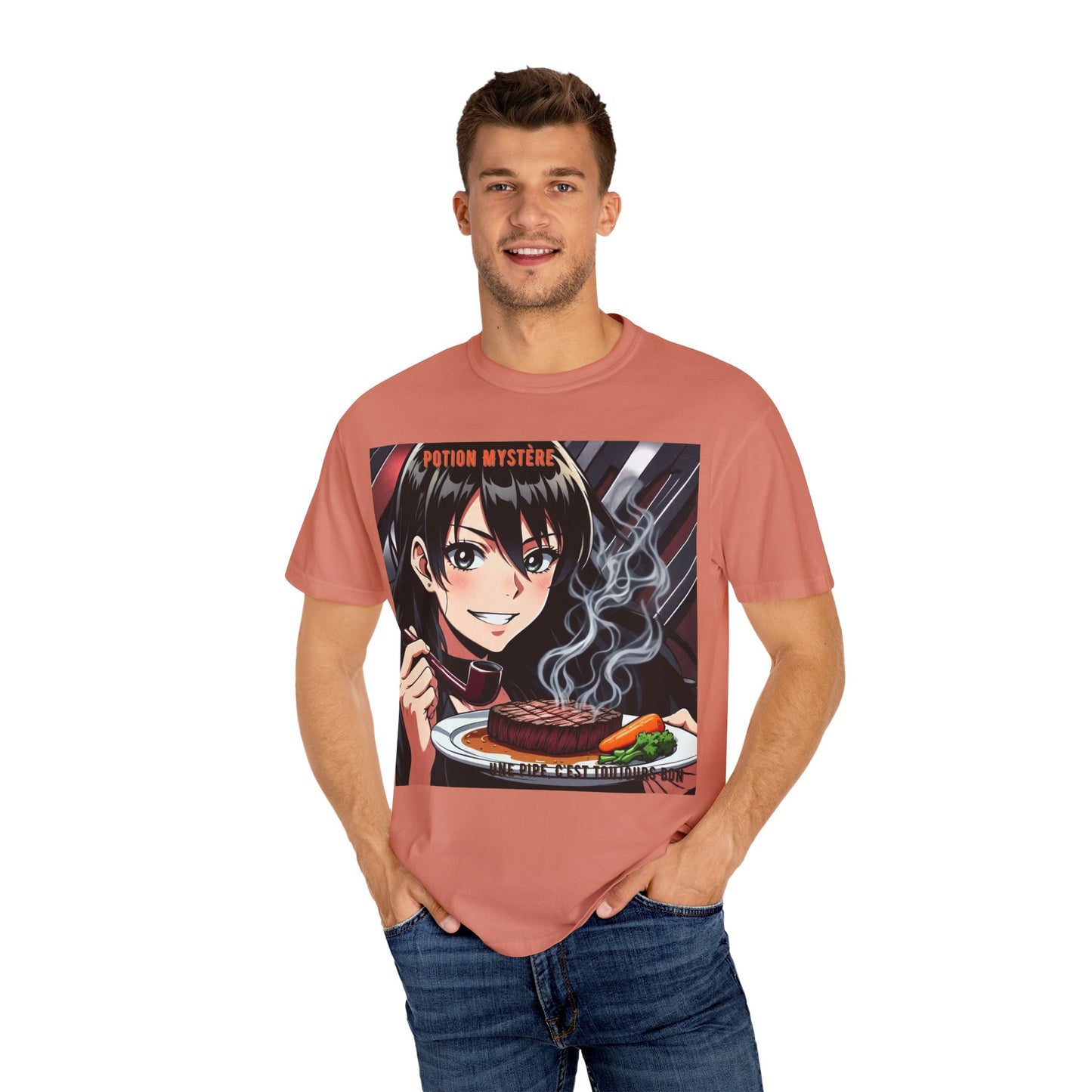 Mystical Culinary Unisex T-shirt - Ideal for Anime Fans, Food Lovers, Casual Wear, Gift for Foodies, Unique Graphic Tee