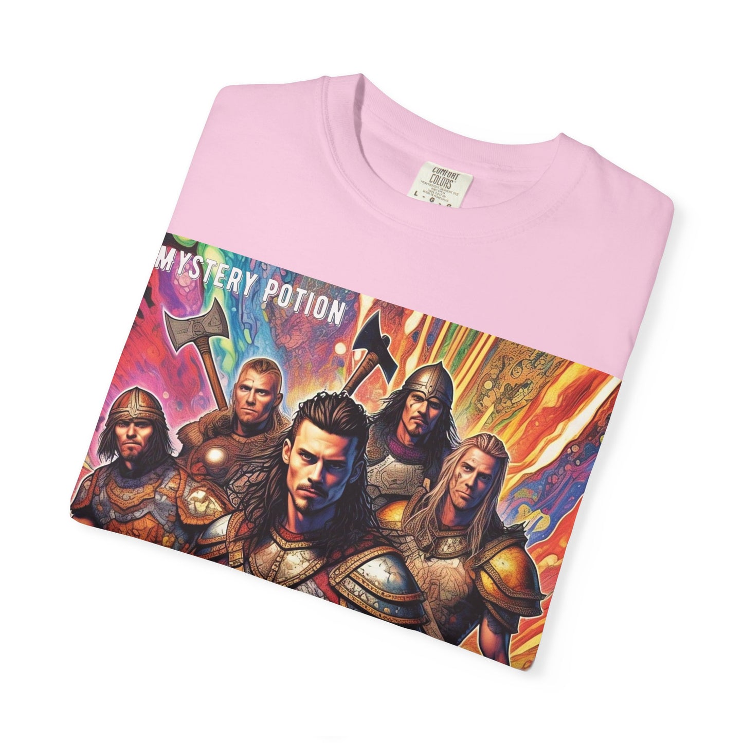 Viking-Themed Unisex T-Shirt, Adventure T-Shirt, Gaming Shirt, Mythology Tee, Fantasy Gift, Mystery Potion Shirt