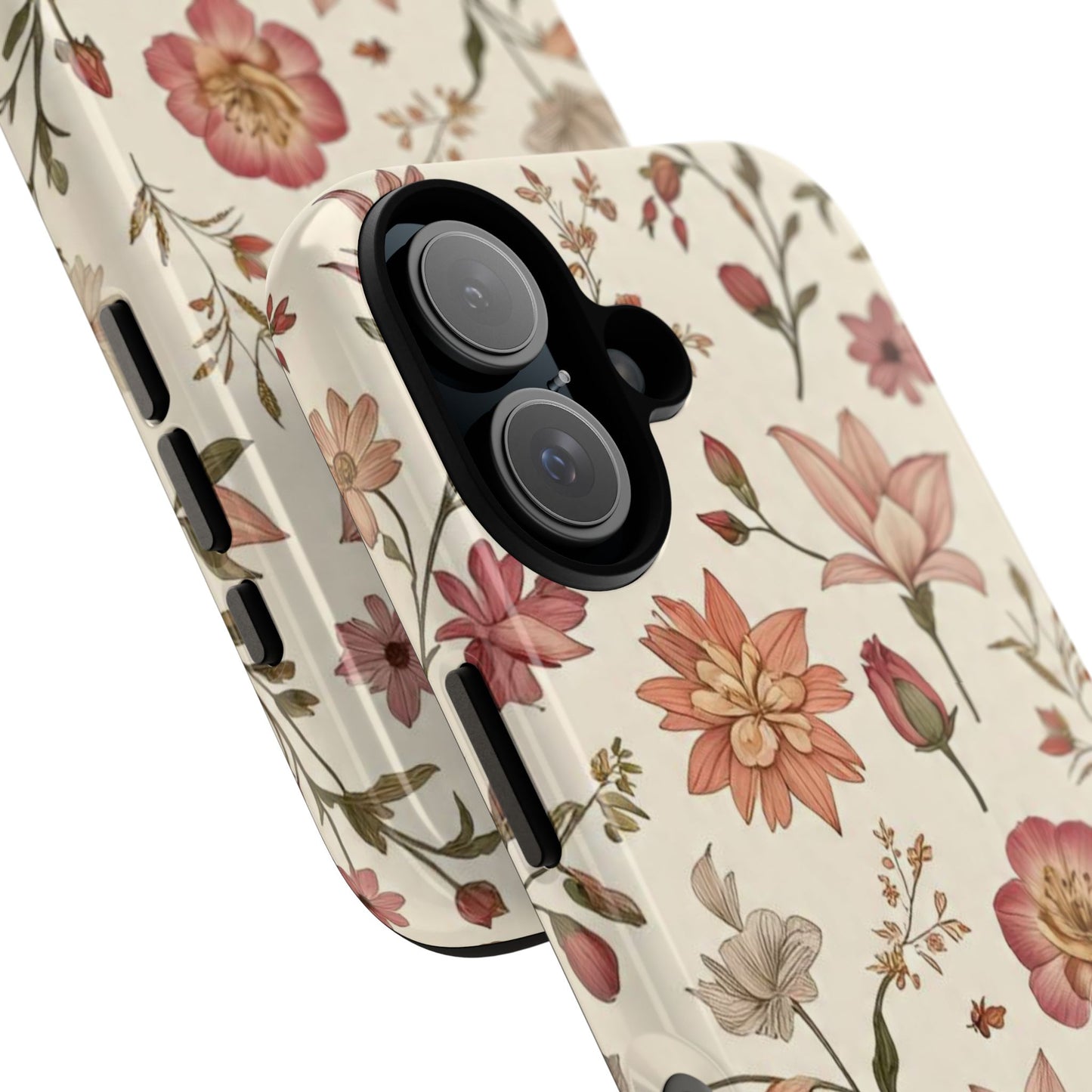 Rustic Floral Phone Case, Tough Cases for Nature Lovers, Cute Floral Design, Durable Case for Gifts, Stylish Phone Protection