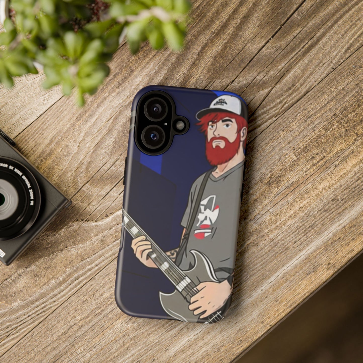 Guitarist Phone Case - Tough Cases for Music Lovers, Rock Bands, Gifts for Musicians, Unique Phone Covers, Personalized Accessories