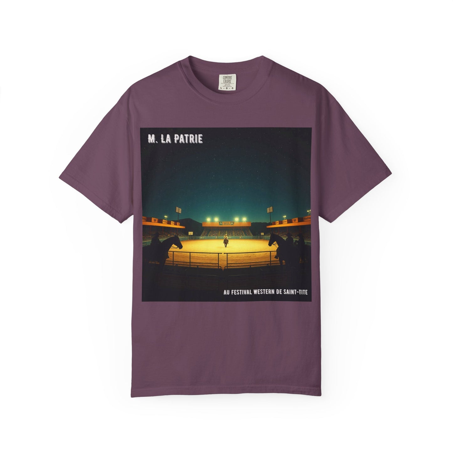 Retro Festival Western de Saint-Tite T-Shirt, Graphic Tee, Music Lovers Shirt, Unisex Cotton Tee, Vintage Concert Country Apparel, Rodeo Festival Outfit