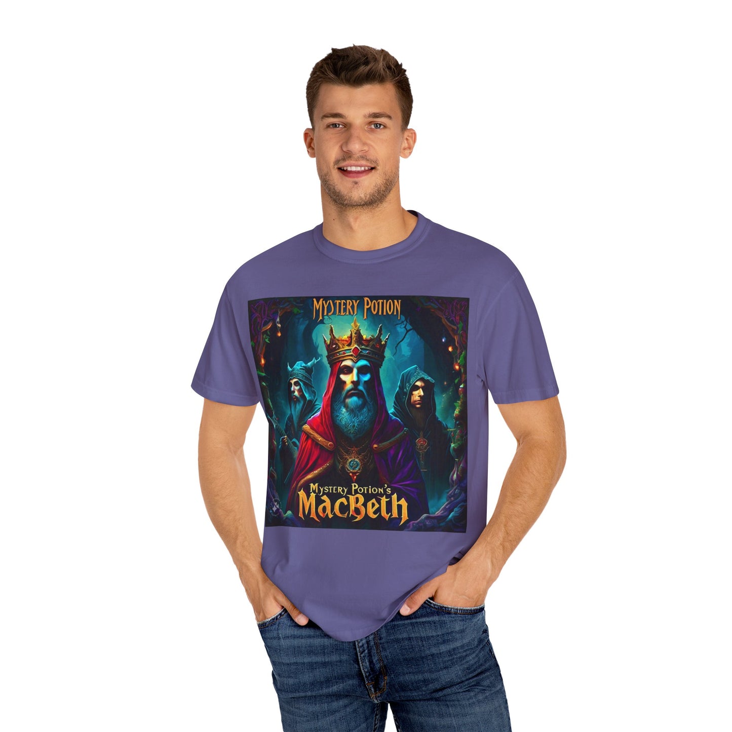 Mystery Potion Macbeth Shirt | Unisex T-Shirt for Fans, Halloween Costume, Literary Gifts, Theatre Lovers