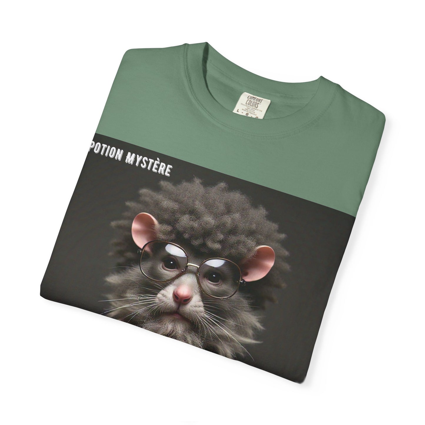 Doc Mailloux by Potion Mystère, Rat Graphic T-Shirt, Unisex Funny Tee, Gift for Animal Lovers, Unique Vintage Style Clothing, Statement Tee for Parties