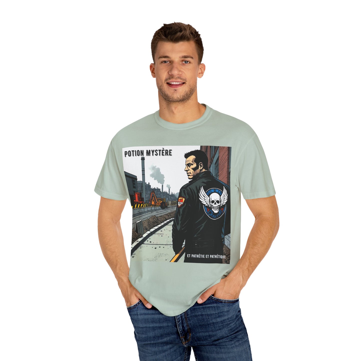 'Et Pathétie et Pathétique' par Potion Mystère, Vintage Graphic T-Shirt - Casual Wear, Birthday Gift, Festival Outfits, Unisex Style, Statement Tee, Unique Design