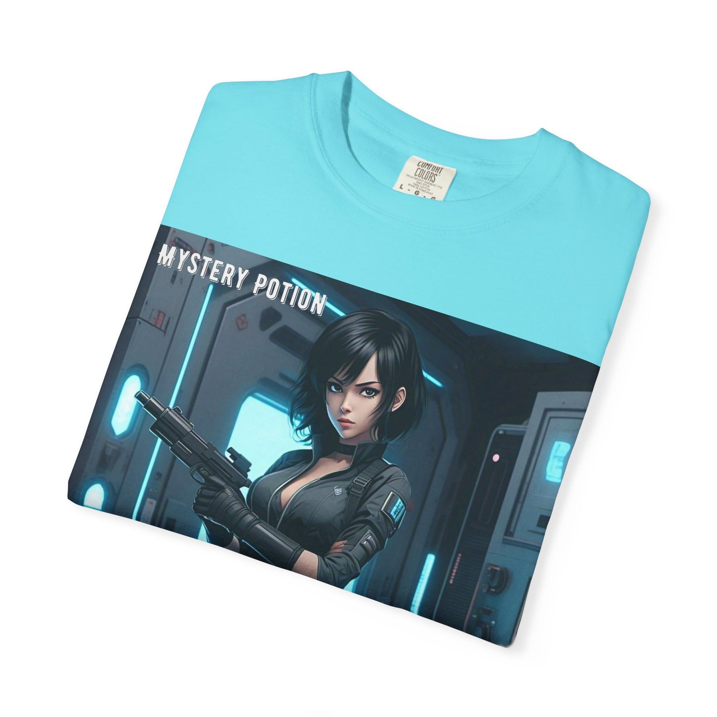 Mystery Potion Graphic Tee, Gamer T-Shirt, Unisex Clothing, Casual Wear, Birthday Gift, Top Secret Access Shirt