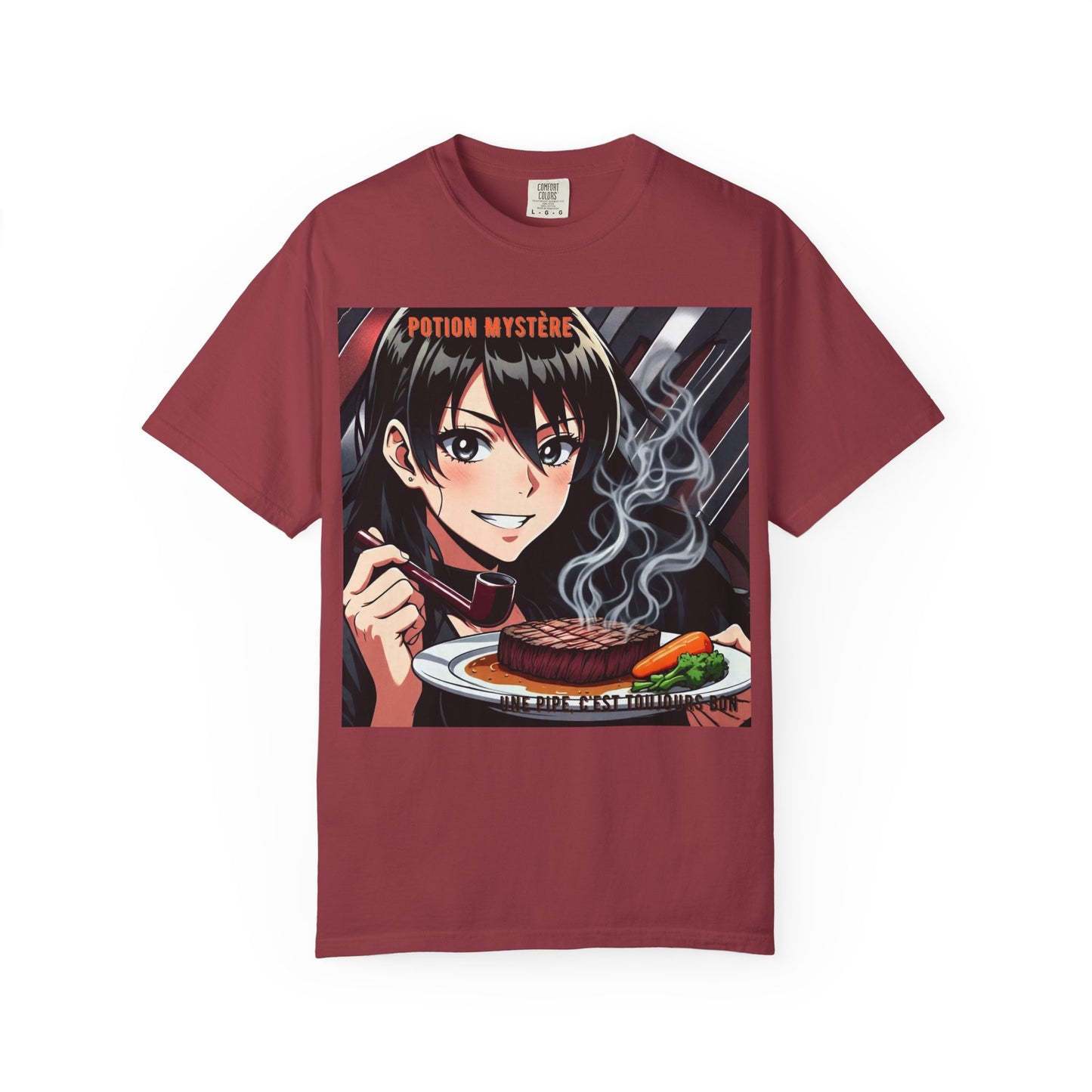 Mystical Culinary Unisex T-shirt - Ideal for Anime Fans, Food Lovers, Casual Wear, Gift for Foodies, Unique Graphic Tee