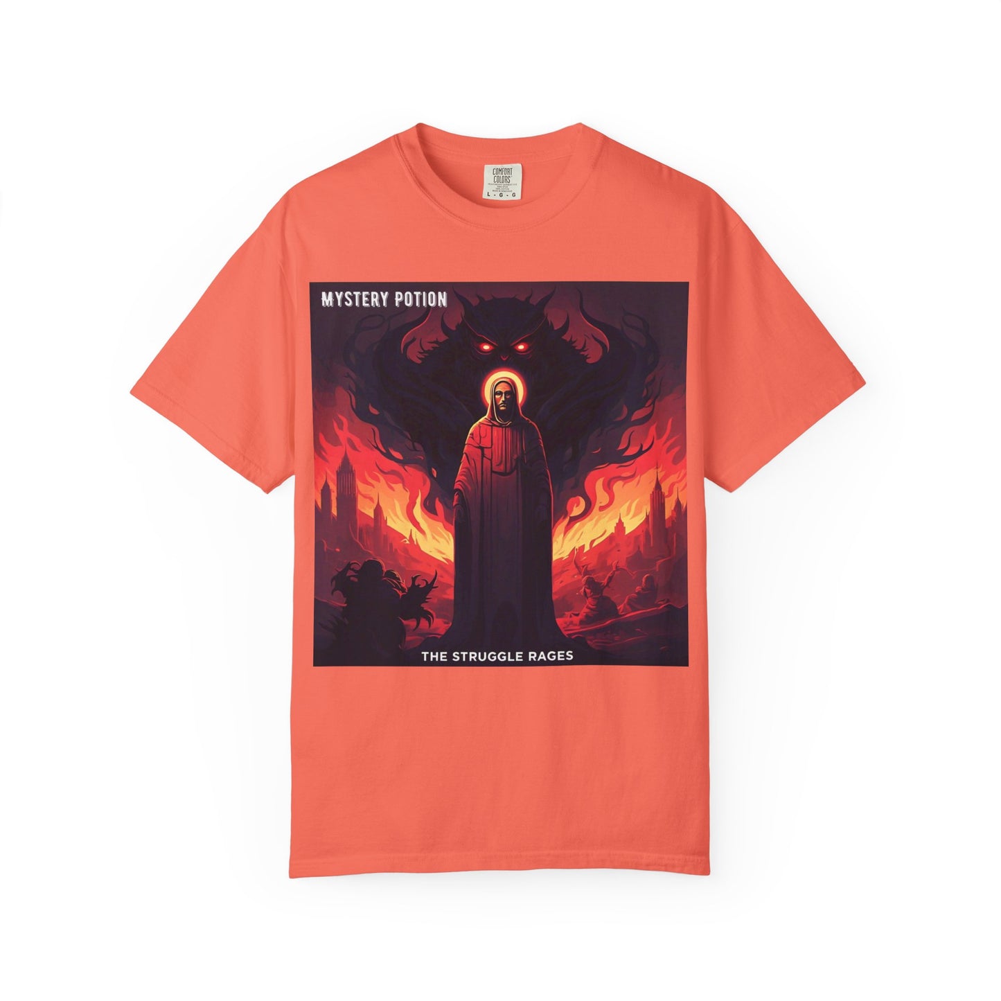 Mystical Struggle Graphic Tee - Perfect for Fans of Fantasy, Unique Gift, Casual Wear, Unisex T-shirt, Graphic Art Clothing