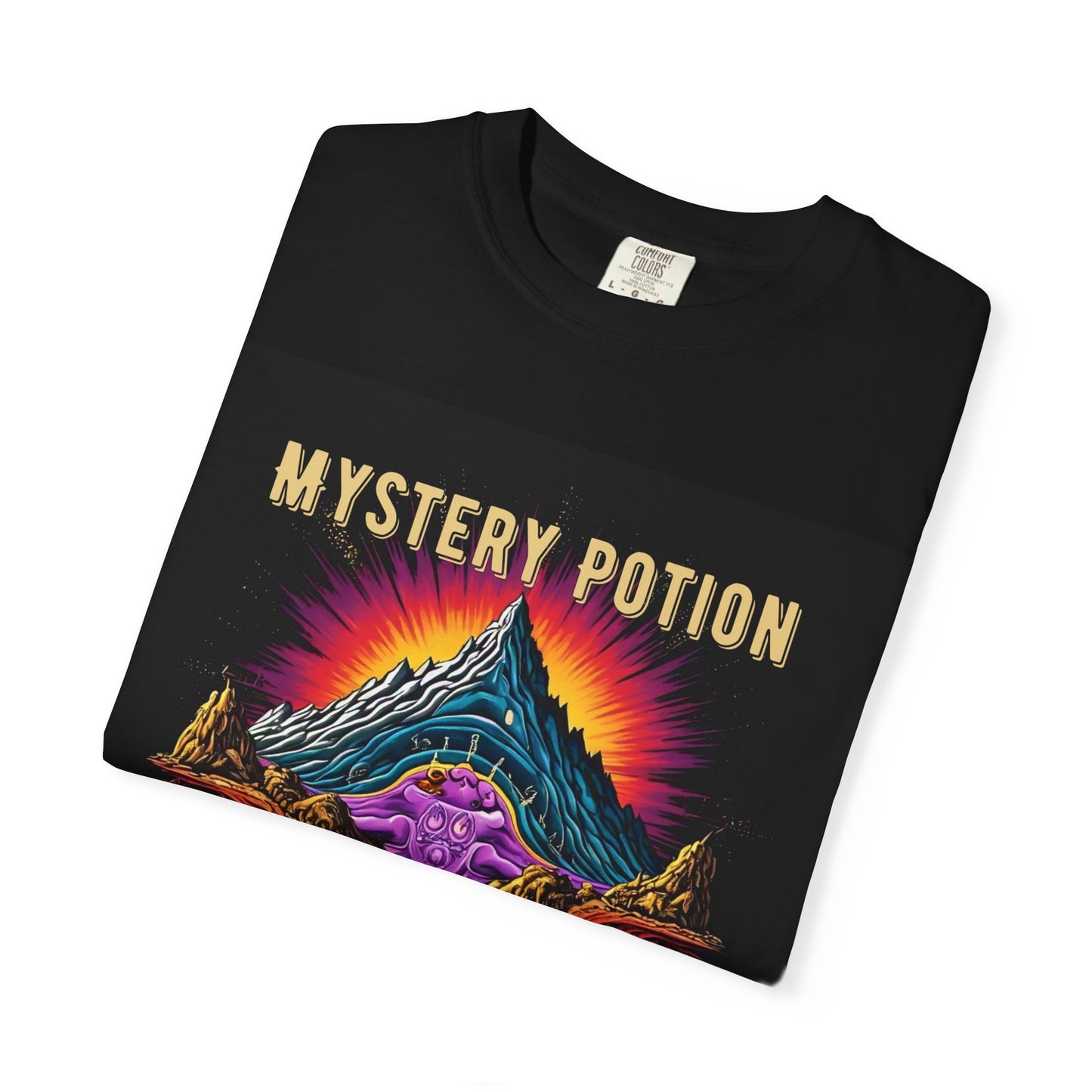 Mystical Graphic T-Shirt, "Nothing New Under The Sun" Vintage Aura Tee, Unisex Casual Wear, Unique Gift for Nature Lovers, Festival Essentials, Eco-Friendly Fashion