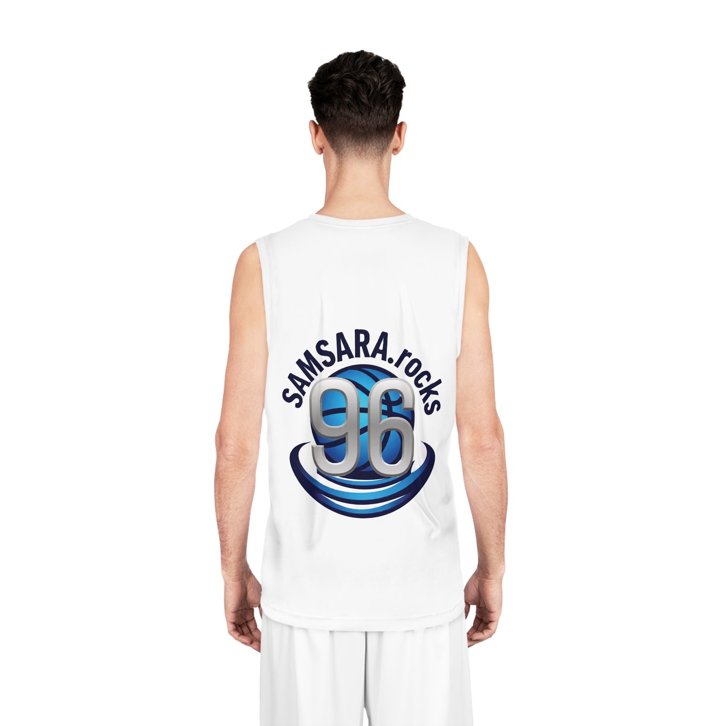 Stylish SAMSARA.rocks Basketball Jersey, Sportswear, Athletic Apparel, Unique Gift for Basketball Lovers, Jersey for Team Spirit, Gym Outfit