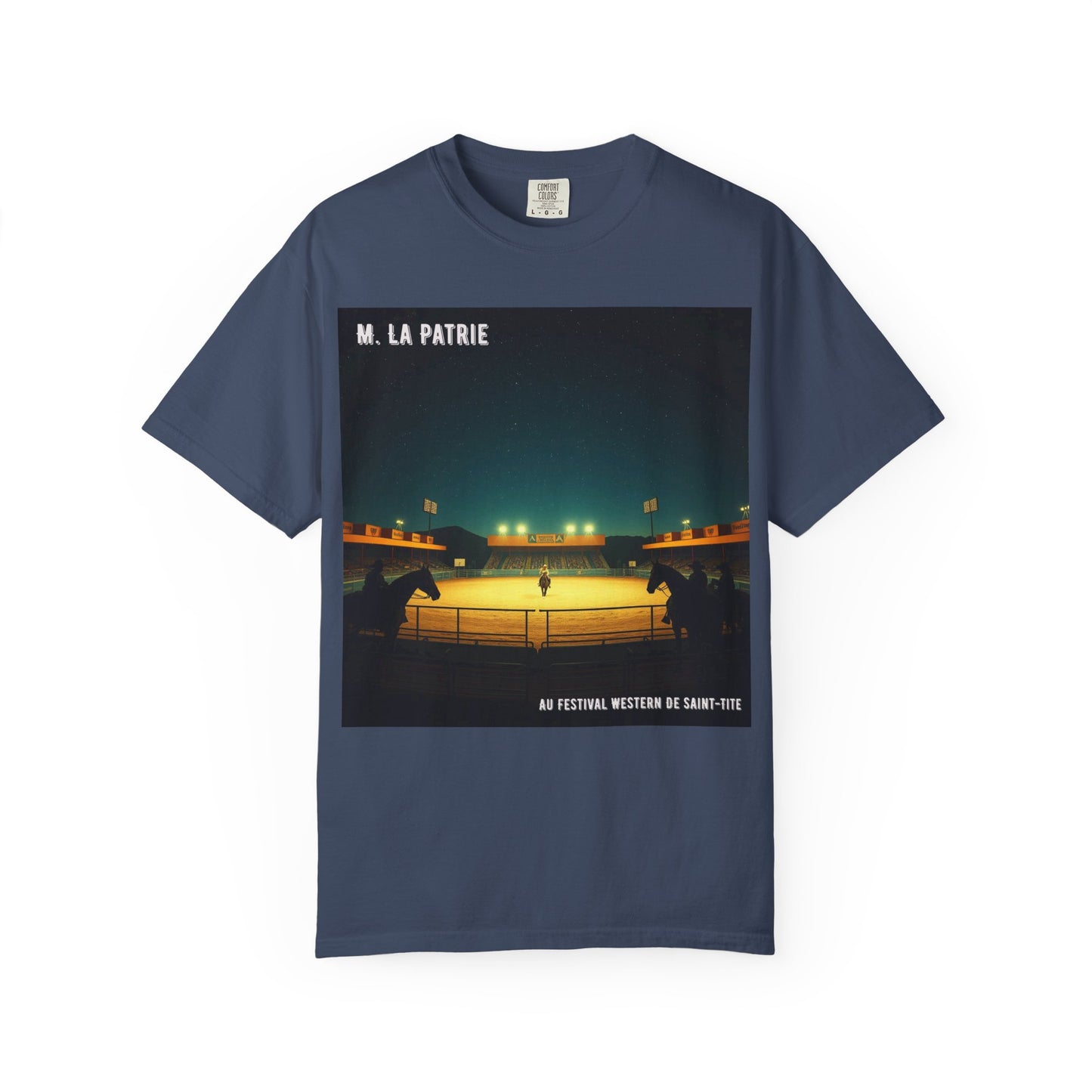 Retro Festival Western de Saint-Tite T-Shirt, Graphic Tee, Music Lovers Shirt, Unisex Cotton Tee, Vintage Concert Country Apparel, Rodeo Festival Outfit