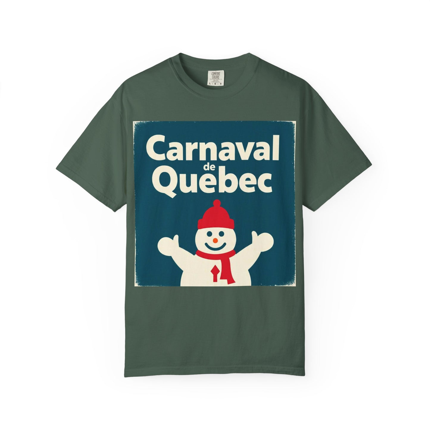 Quebec Carnaval Unisex T-Shirt, Winter Festival Tee, Handmade Vacation Souvenir, Holiday Gift Apparel, Quebec Celebration Shirt