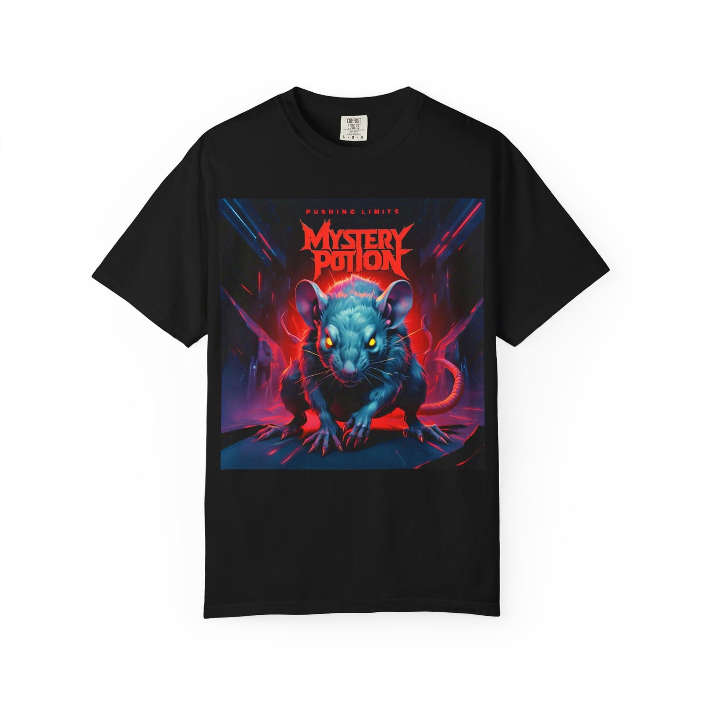 Pushing Limits by Mystery Potion T-Shirt, Unisex Graphic Tee, Unique Gift, Cool Casual Wear, Event Shirt, Fun Fashion Statement