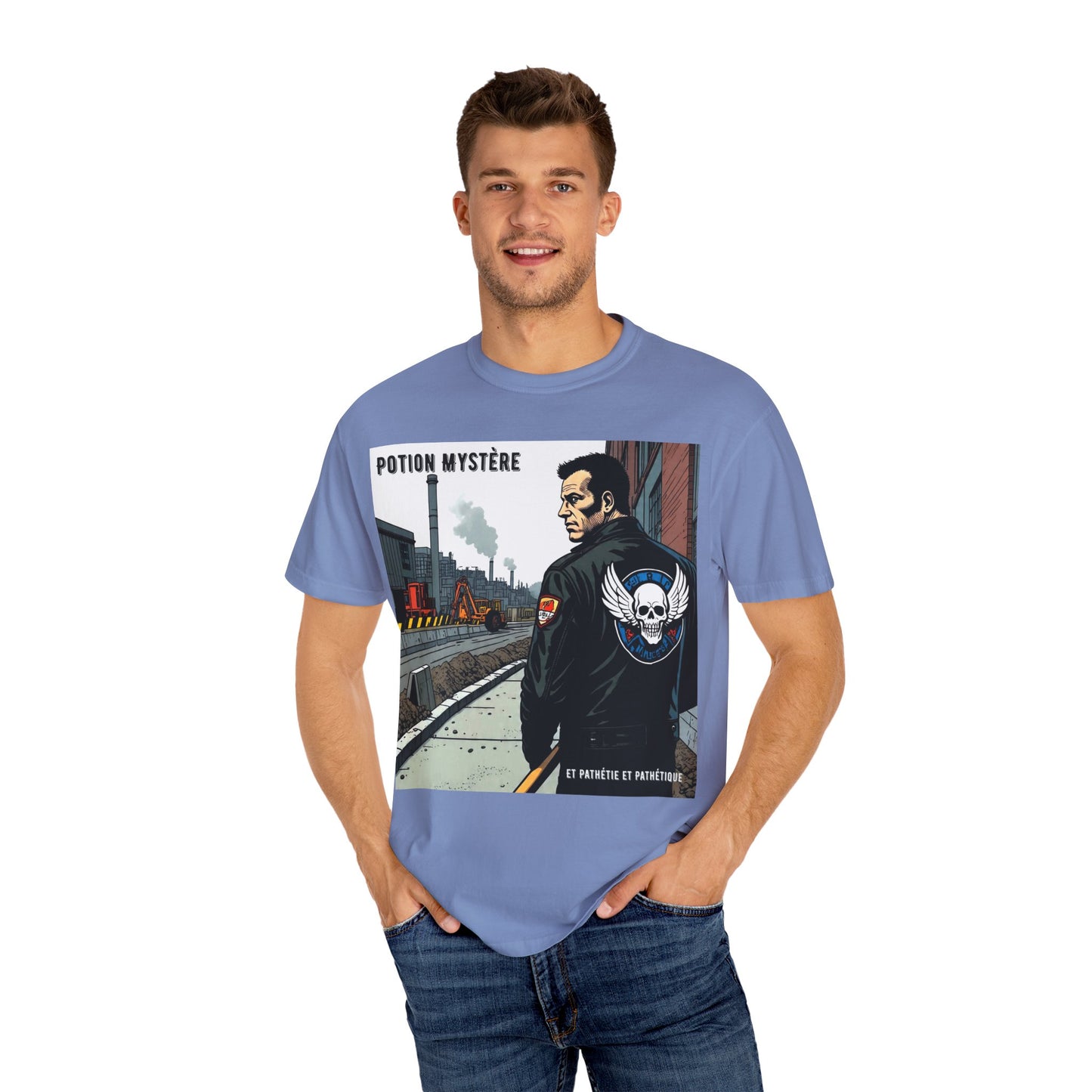 'Et Pathétie et Pathétique' par Potion Mystère, Vintage Graphic T-Shirt - Casual Wear, Birthday Gift, Festival Outfits, Unisex Style, Statement Tee, Unique Design