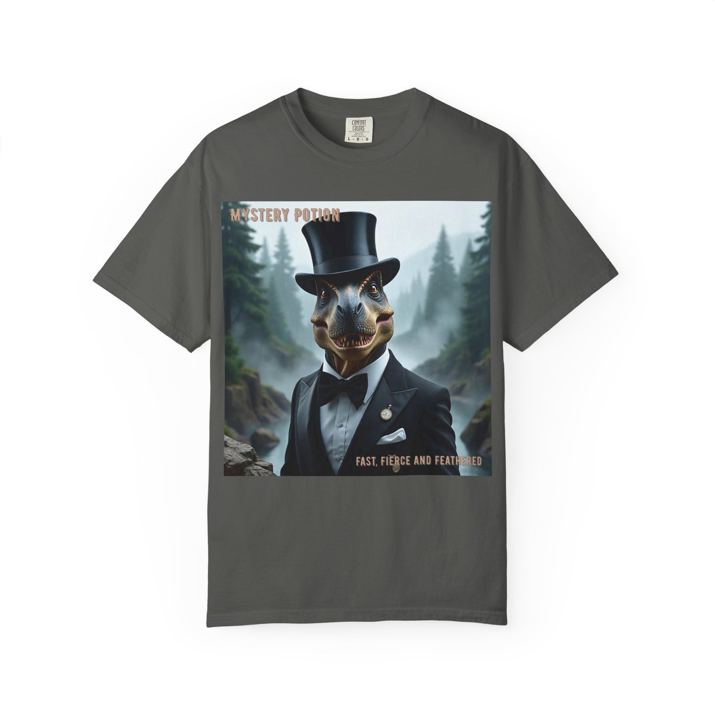Mystery Potion T-shirt, Quirky Animal Graphic Tee, Fun Gift for Nature Lovers, Unique Fashion Statement, Casual Wear, Unisex Graphic Tee