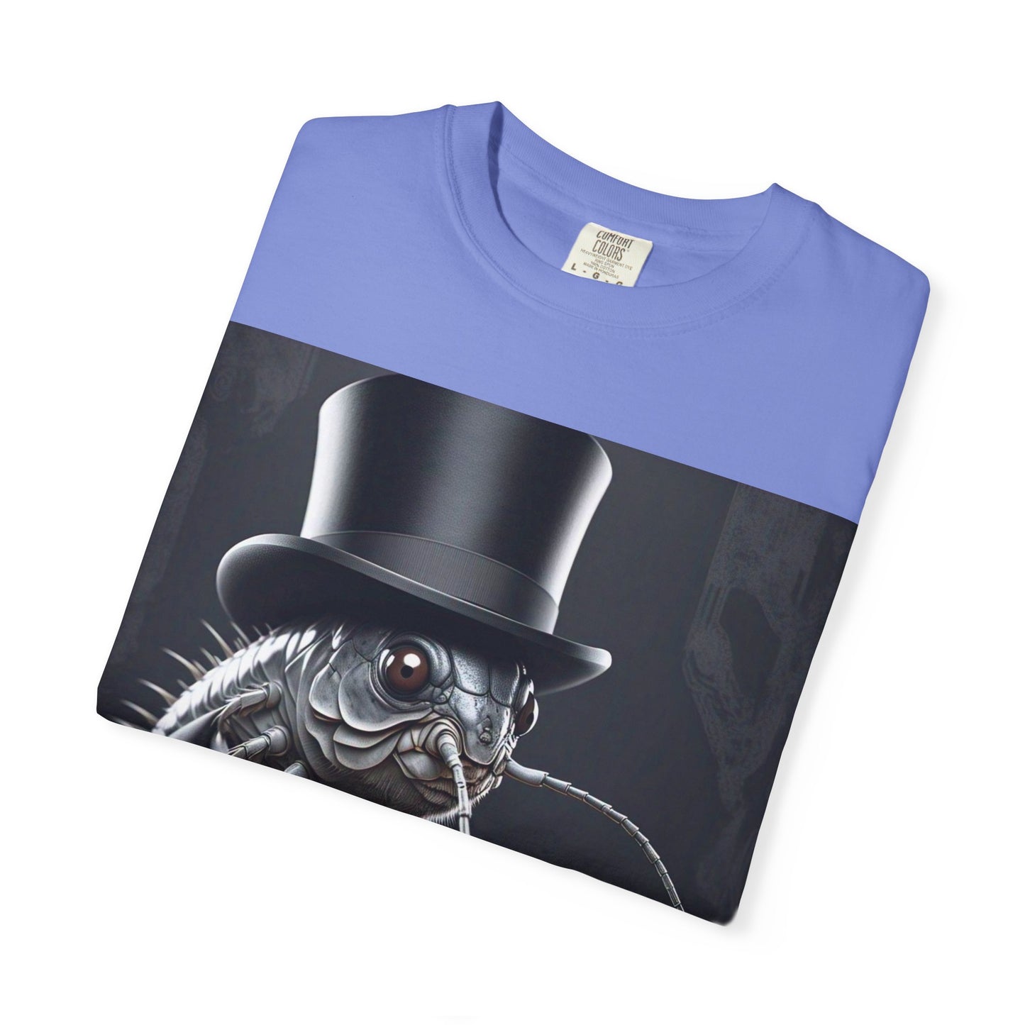Whimsical Silver Fish Gentleman T-shirt | Fun Gift for Aquatic Lovers, Unique Humor Shirt, Casual Wear, Creative Outfit