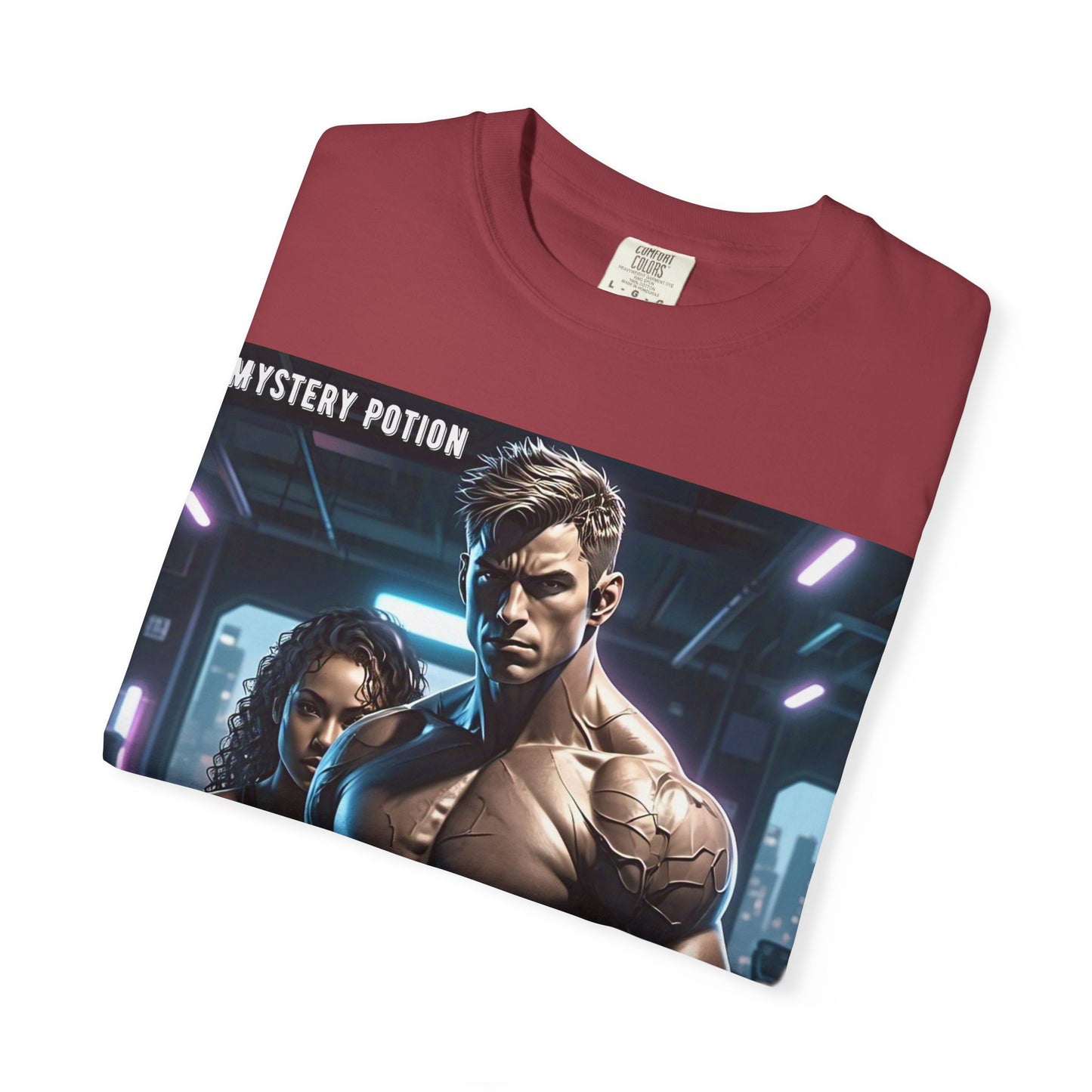Mystery Potion Graphic T-Shirt - Unisex Casual Wear, Fitness Gift, Trendy Tee, Gamer Apparel, Everyday Style