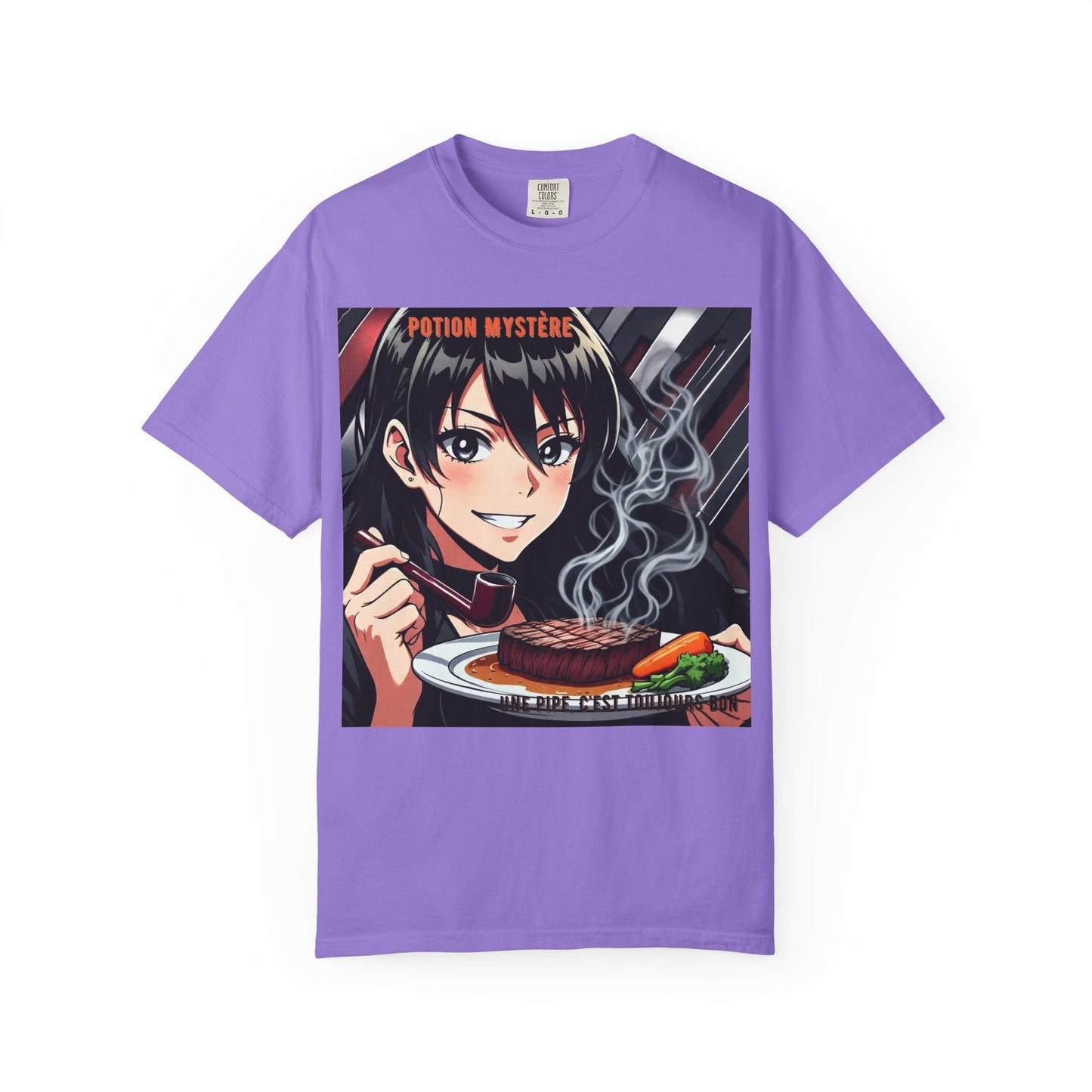 Mystical Culinary Unisex T-shirt - Ideal for Anime Fans, Food Lovers, Casual Wear, Gift for Foodies, Unique Graphic Tee