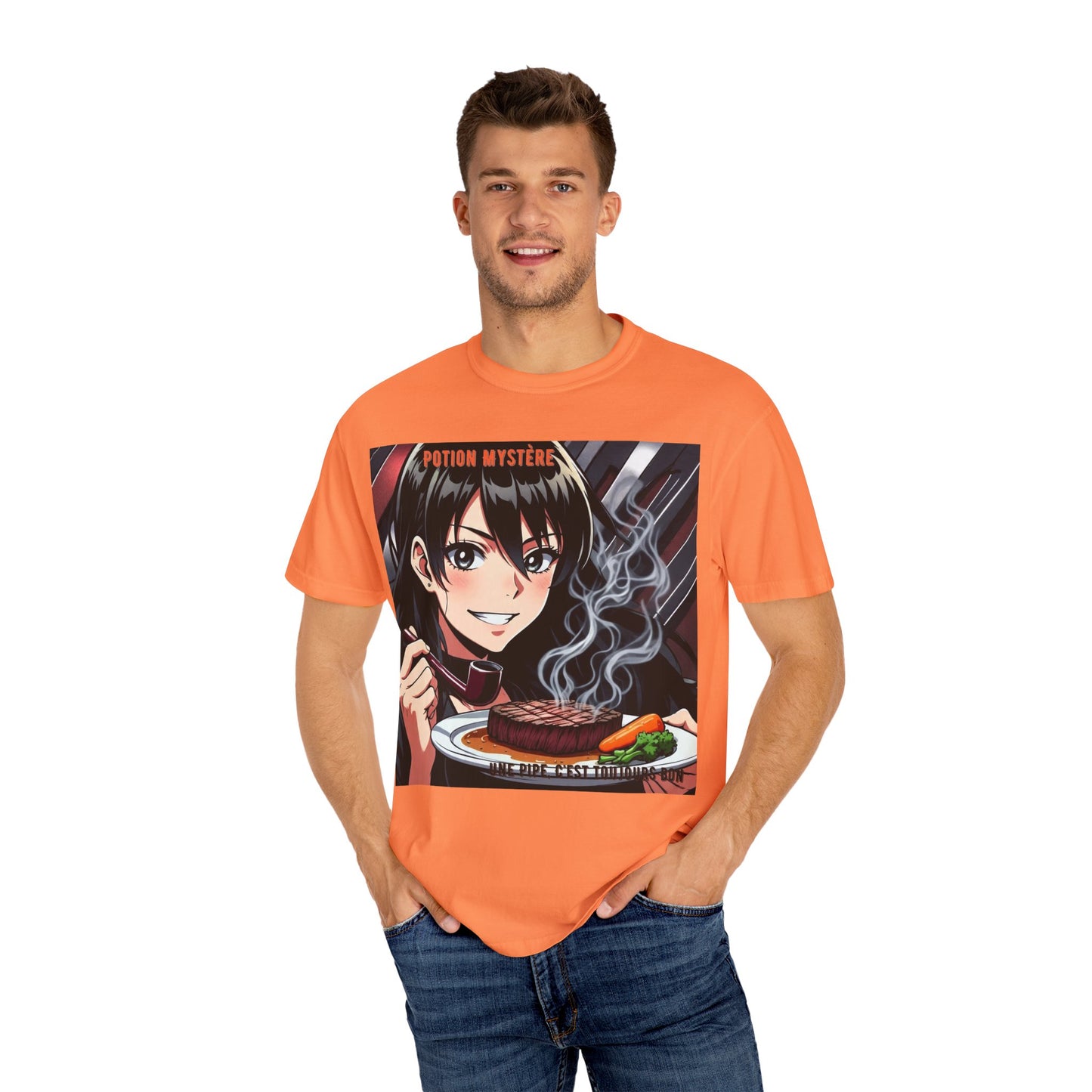 Mystical Culinary Unisex T-shirt - Ideal for Anime Fans, Food Lovers, Casual Wear, Gift for Foodies, Unique Graphic Tee